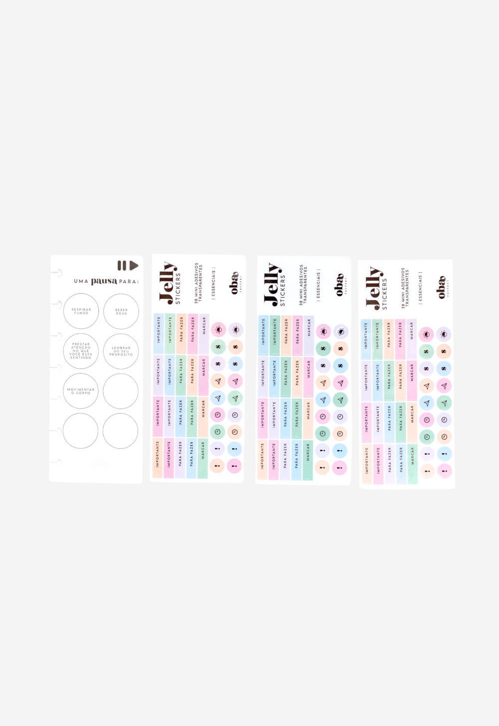 Jelly Stickers - Essenciais