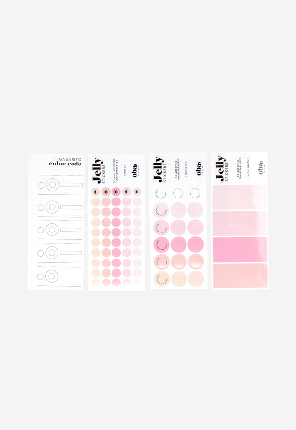 Jelly Stickers - Tons Quentes