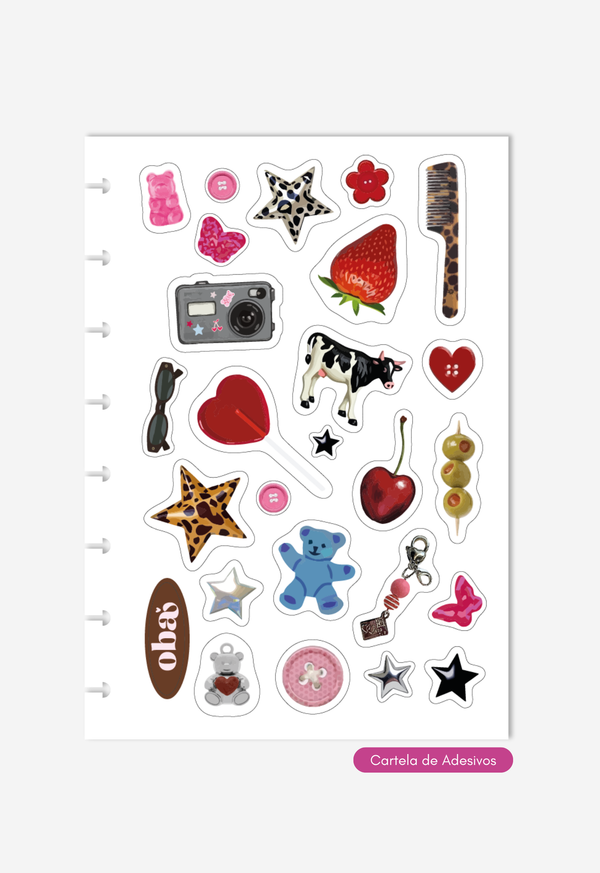 Kit Acessórios Journal - Iconic