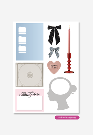 Kit Acessórios Journal - My Life Is a Movie