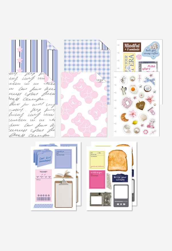 Kit Acessórios Journal - Soft
