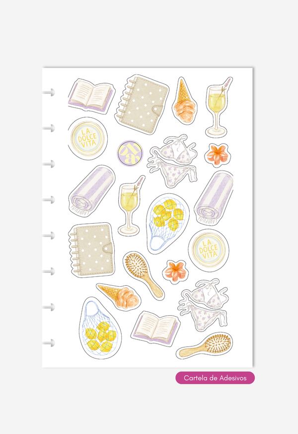 Kit Acessórios Journal - Sunchild