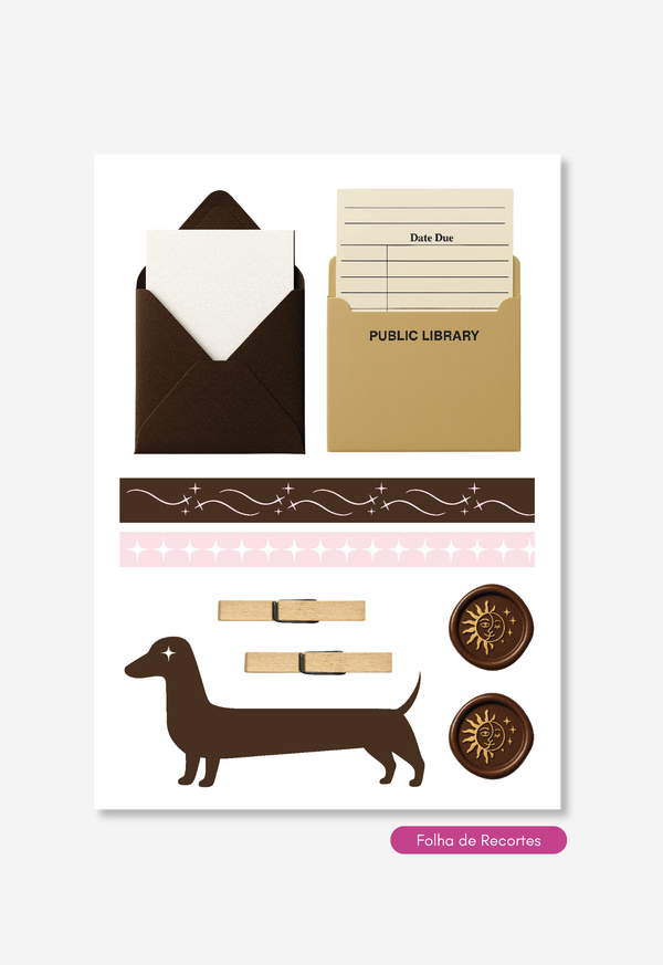 Kit Acessórios Journal - Theory Type