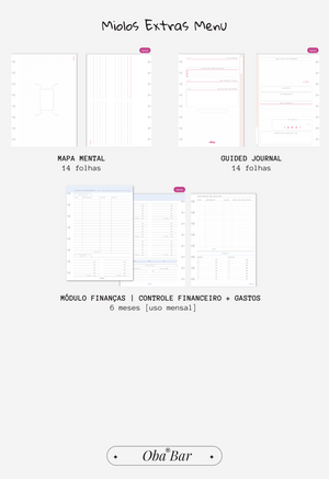 Monte o Seu |  Planner Semestral A5