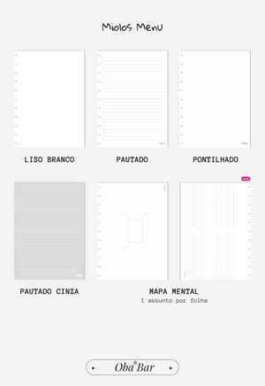 Monte o Seu | Caderno Universitário