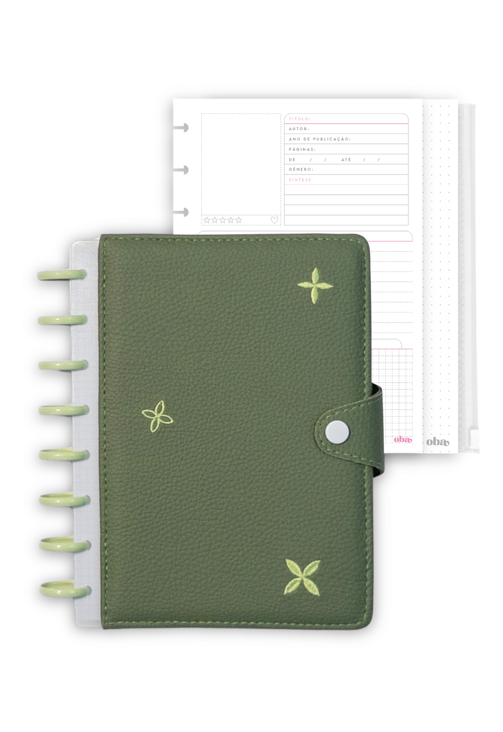 Caderno de Leitura - Matcha