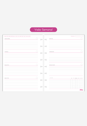 Miolo - Refil de Planner (6 MESES)