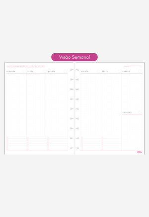 Miolo - Refil de Planner (6 MESES)