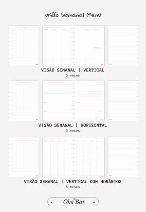Monte o Seu | Planner Semestral Colegial