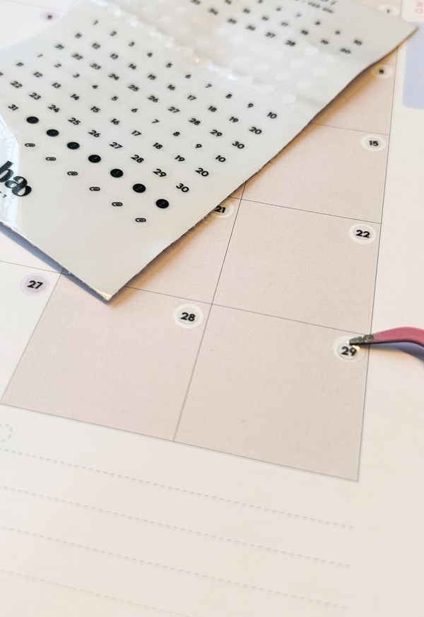 Adesivos Dias - Transparentes