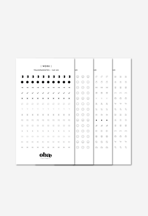 Adesivos Icons - Transparentes