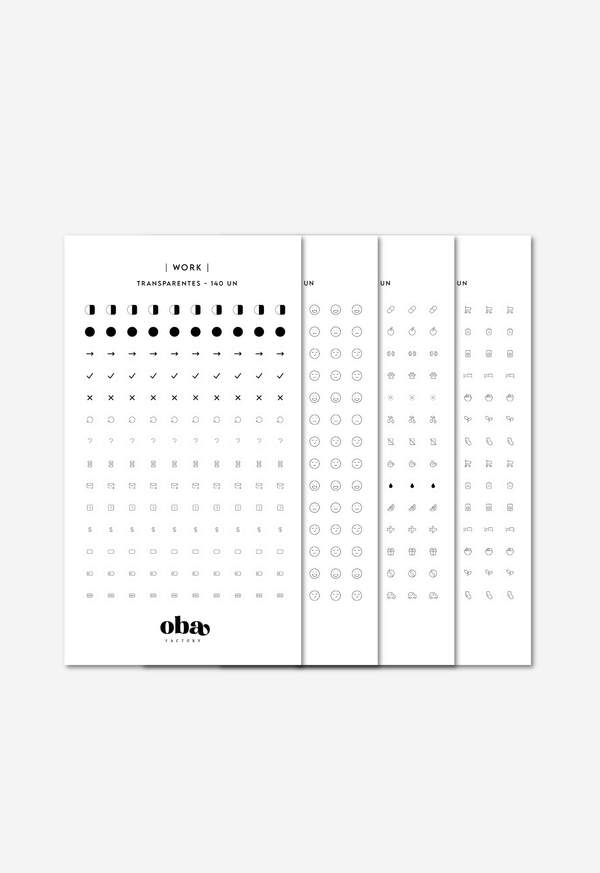 Adesivos Icons - Transparentes