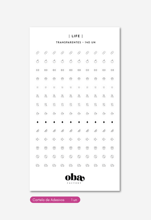 Adesivos Icons - Transparentes