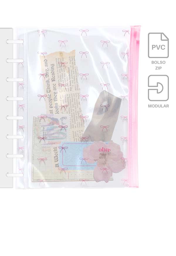 Bolso Zip - Lacinhos