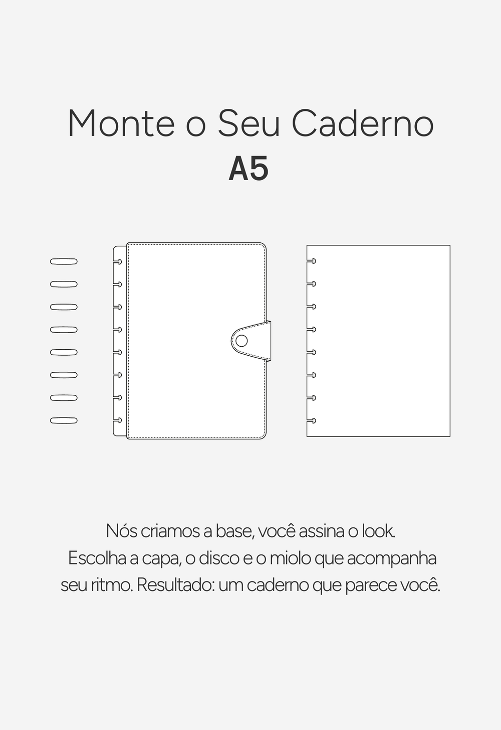 Monte o Seu | Caderno A5