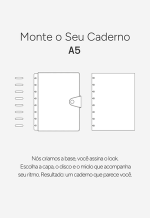 Monte o Seu | Caderno A5
