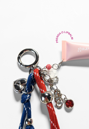 Chaveiro - Maxi com Charm Lip Balm