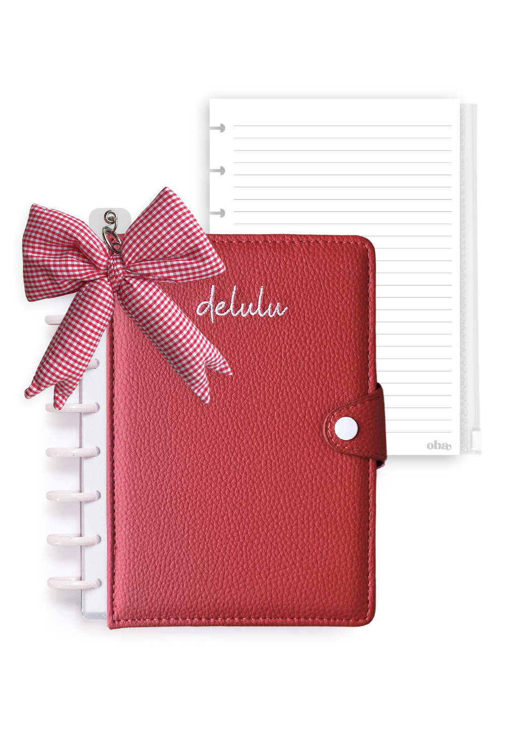 Caderno - Delulu + Laço