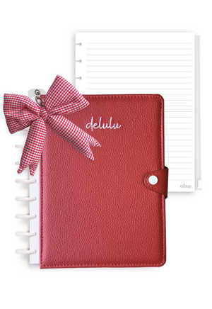 Caderno - Delulu + Laço