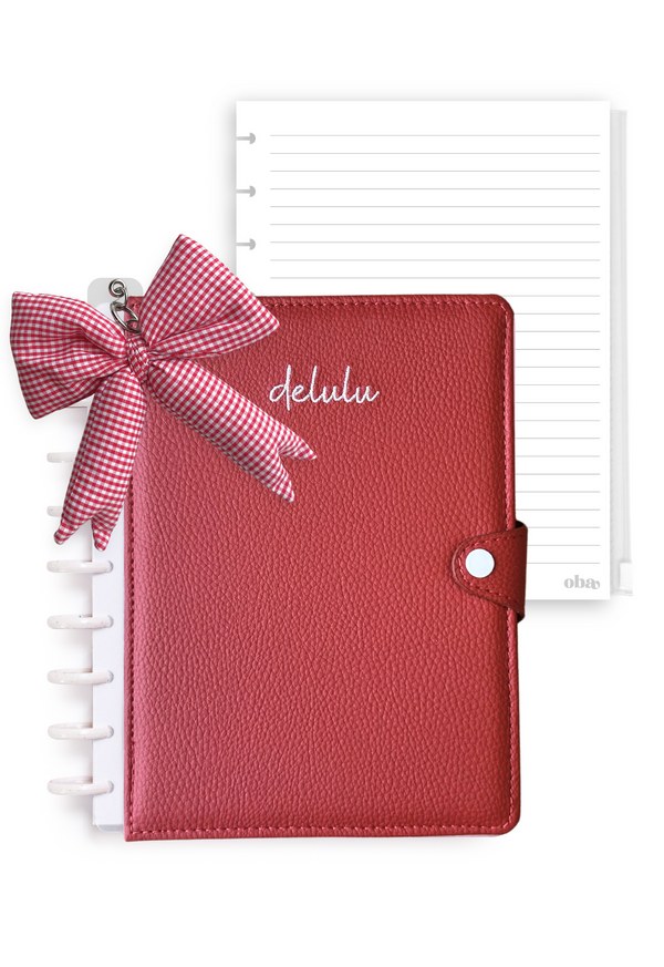 Caderno - Delulu + Laço