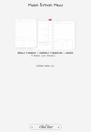 Monte o Seu | Planner Semestral Colegial