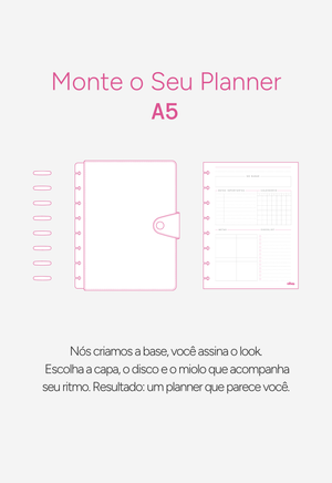 Monte o Seu |  Planner Semestral A5