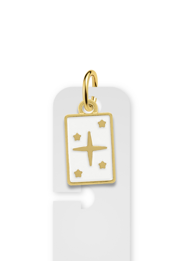 Charm Reposicionável Dourado - Estrela