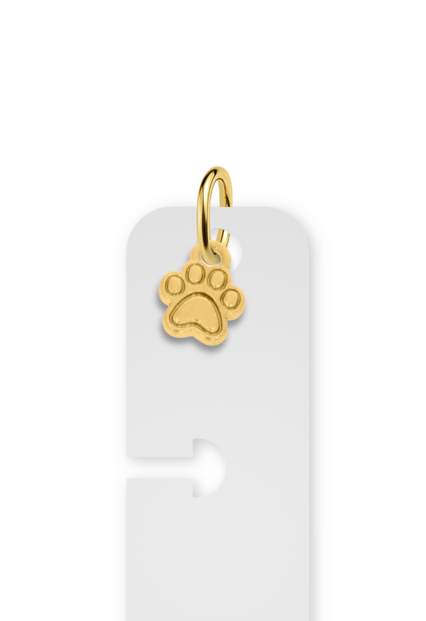 Charm Reposicionável Dourado - Patinha