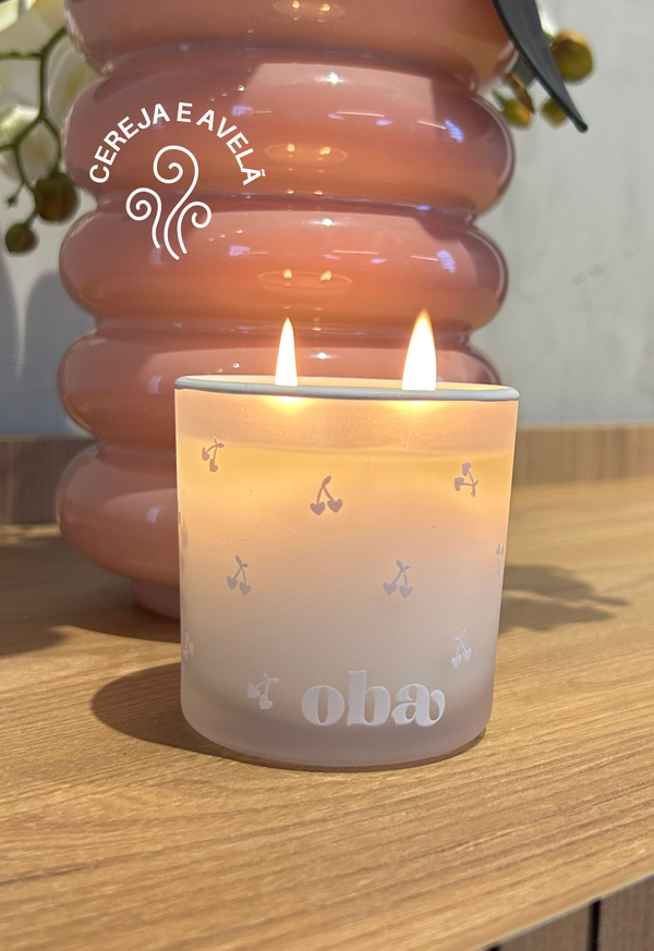 Vela - Cereja e Avelã