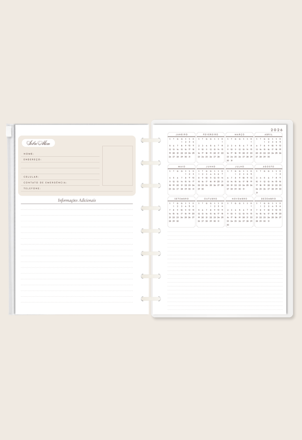 Caderno - Capa Dura
