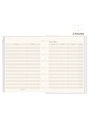 Journal de Leitura (A5) - Capa Dura