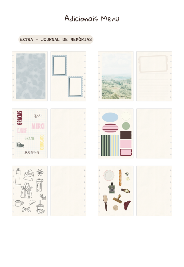Monte o Seu Journal - A5