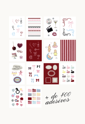 Combo Livros de Adesivos