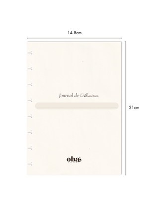 Journal de Memória (A5) - Capa Dura