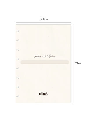 Journal de Leitura (A5) - Capa Dura