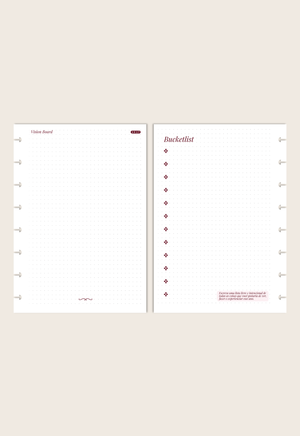 Refil Completo -  Planner Semestral