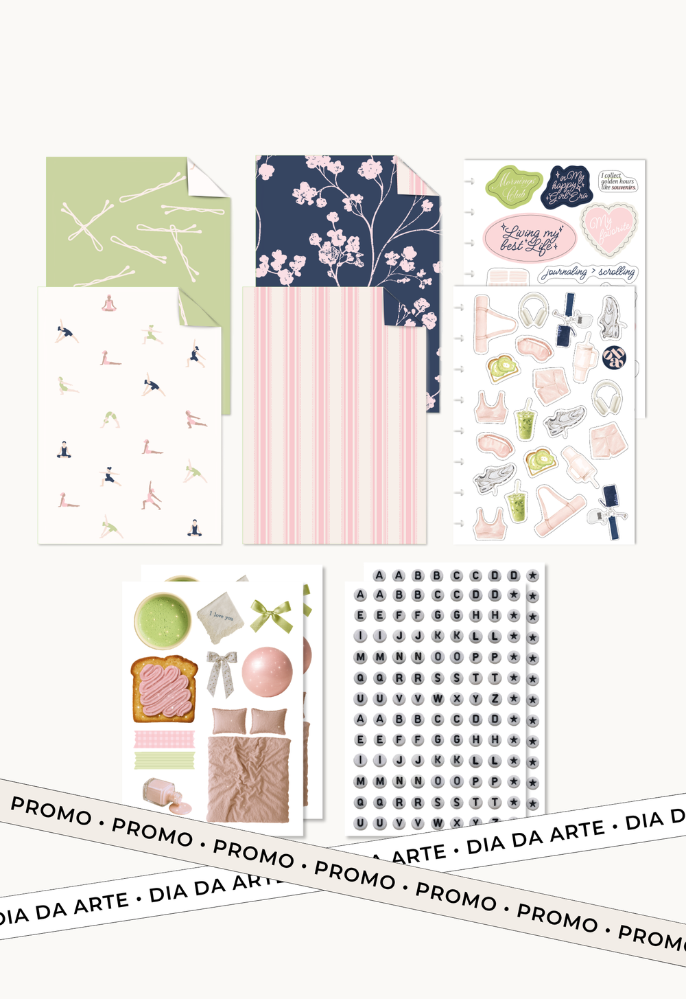 Kit Acessórios Journal - Early Bird