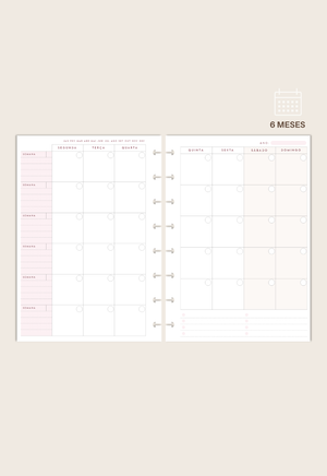 Refil Completo -  Planner Semestral