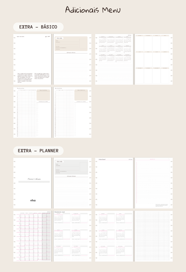 Monte o Seu Planner - Colegial