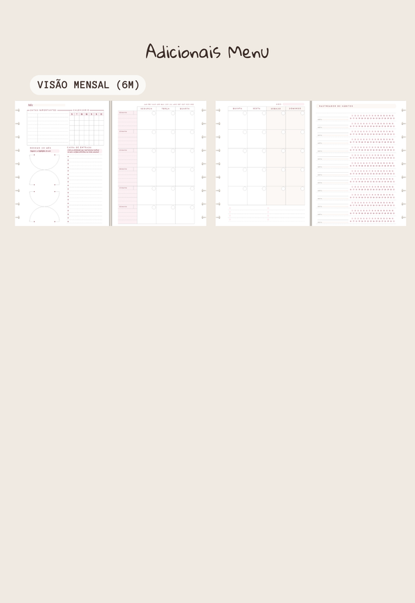 Monte o Seu Planner - Colegial