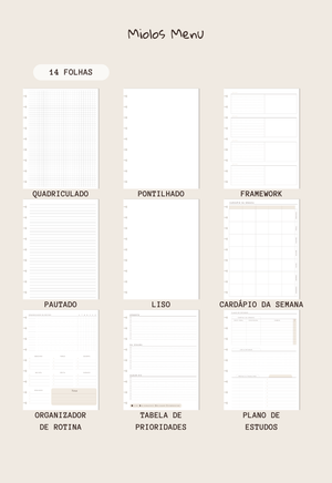 Monte o Seu Planner - Colegial