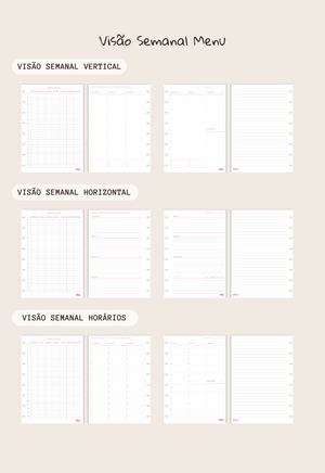 Monte o Seu Planner - A5