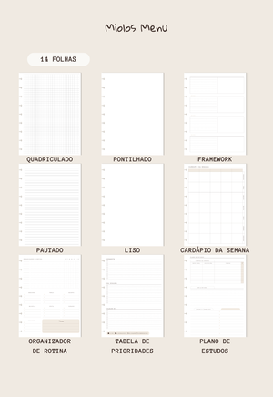 Monte o Seu Planner - Colegial