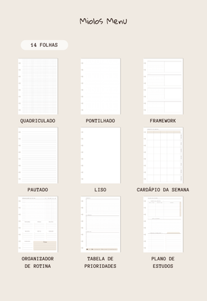 Monte o Seu Planner - A5