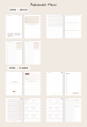 Monte o Seu Planner - A5