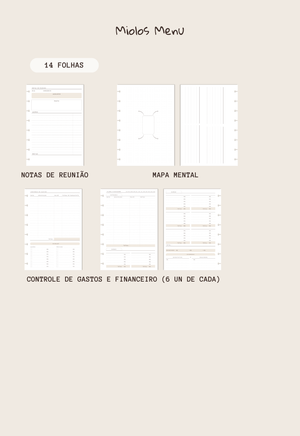 Monte o Seu Planner - A5