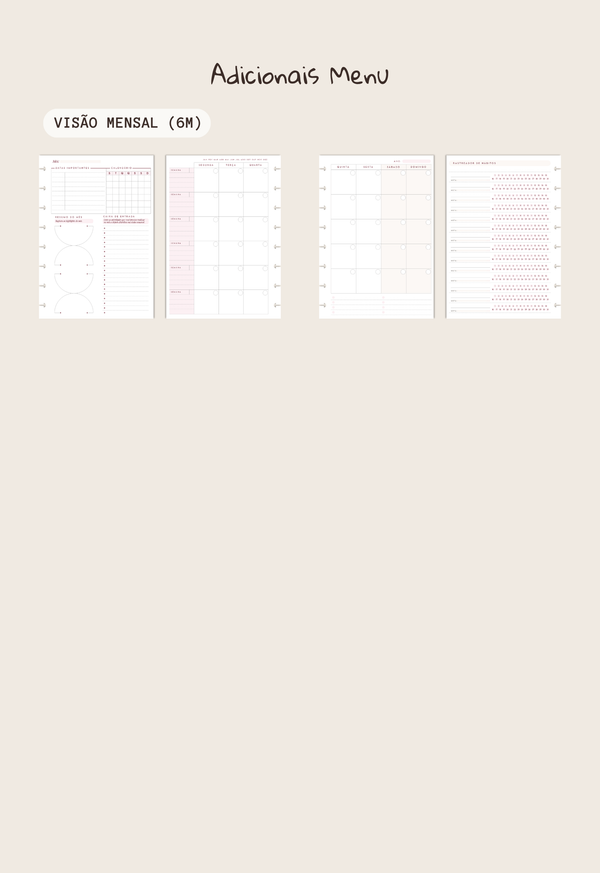 Monte o Seu Planner - A5