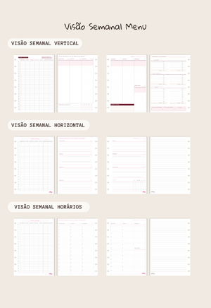 Monte o Seu Planner - A5