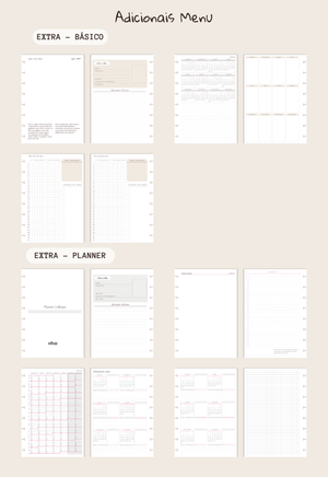 Monte o Seu Planner - A5