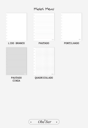 Monte o Seu | Caderno Colegial